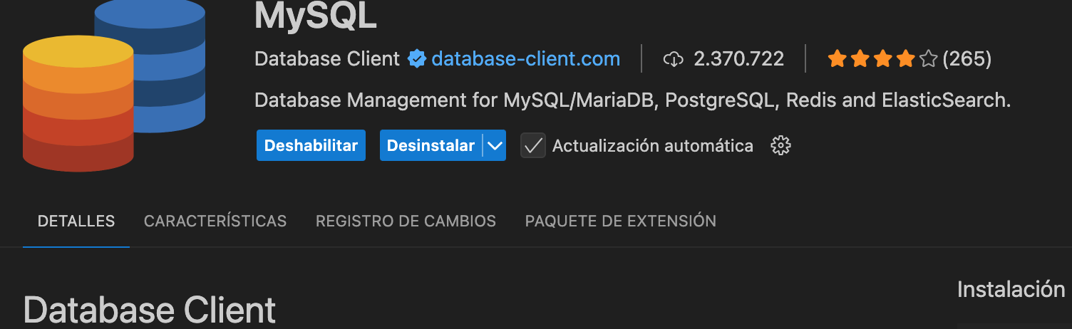 Extensiones para VSCode