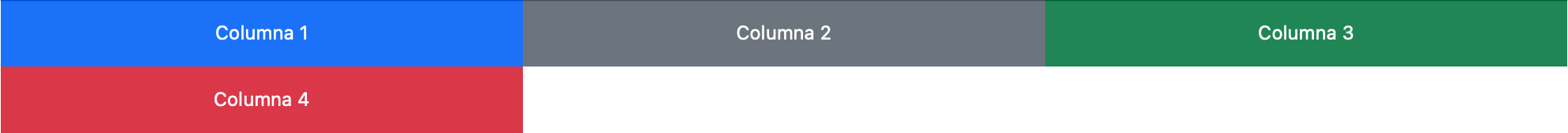 Column Wrapping en Bootstrap