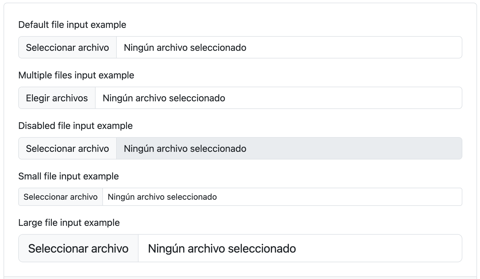 Seleccionar Archivos