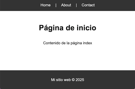 Página con CSS aplicado