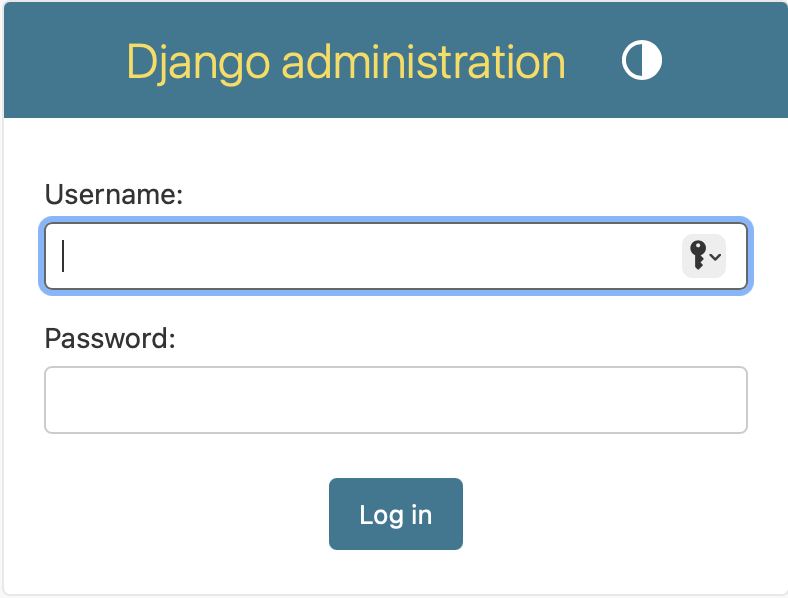 Pantalla de Inicio de Sesión